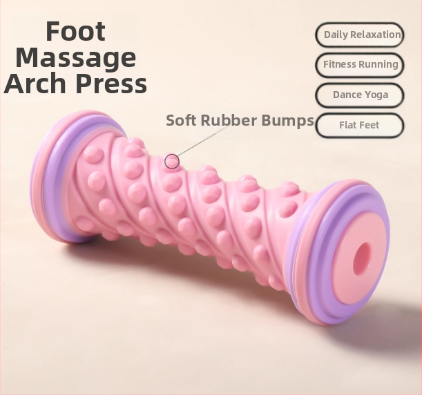 Joga masažo volelis – Lead party, joga aksesuarai, pėdų fascijos atpalaidavimas, tinka masažui, bėgiojimui ir fitnesui.