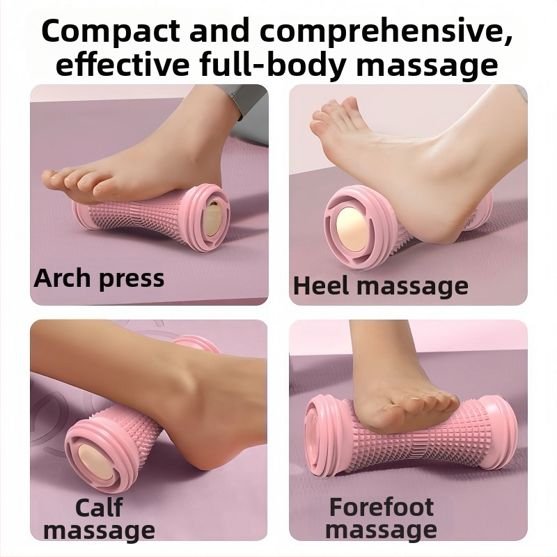 Jiupu pārnēsājamais kāju masāžas rullis — plantarfasijas un apakšstilba masāža