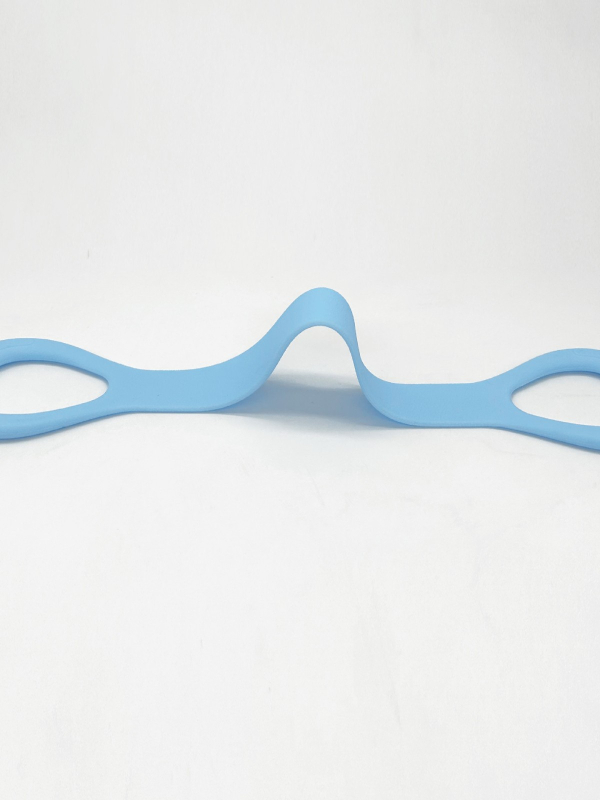 8-formos atsparumo juosta traukimo pratimams — Medžiaga: TPR, moterims, pečių atidarymas, nugaros formavimas, krūtinės išsiplėtimas