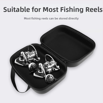 Ambusher EVA atsparus vandeniui kietojo korpuso ritės laikymo krepšys jūrų žvejybai – saugo masalus, valą ir ritę