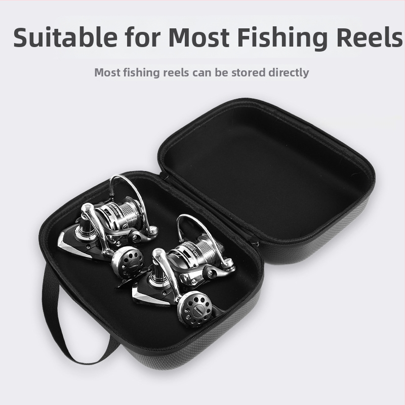 Ambusher EVA atsparus vandeniui kietojo korpuso ritės laikymo krepšys jūrų žvejybai – saugo masalus, valą ir ritę