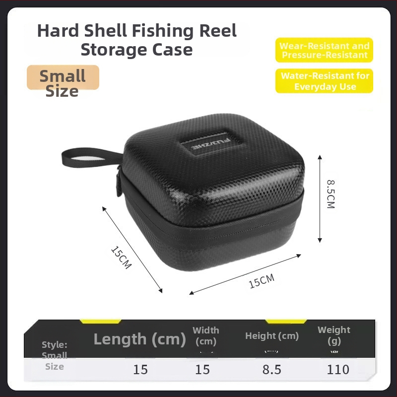 Ambusher EVA atsparus vandeniui kietojo korpuso ritės laikymo krepšys jūrų žvejybai – saugo masalus, valą ir ritę