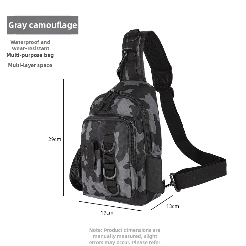 Žvejybos įrangos krepšys su pečių juosta, didelė talpa, Oxford audinys, atsparus vandeniui, masalų laikymui