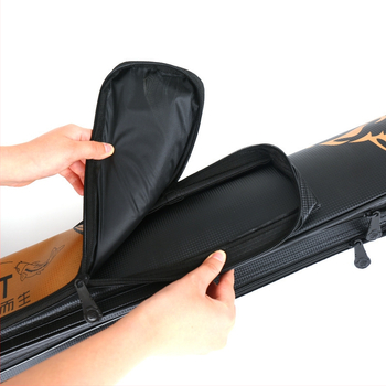 Vieno sluoksnio EVA dėklas žvejybos lazdelei, atsparus vandeniui ir nešiojamas, daugiafunkcinė žvejybos įrangos talpykla