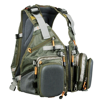 MAXCATCH Bērnu makšķerēšanas vesta, ārēja daudzfunkcionāla makšķerēšanai, poliestera audums