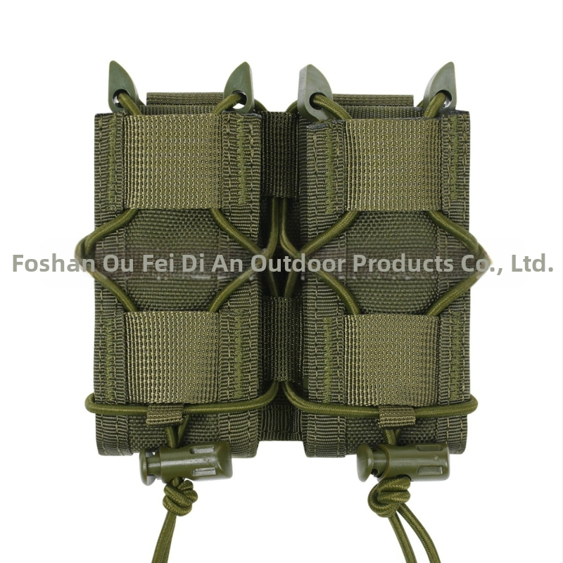 MOLLE montuojamas taktinės juosmens krepšys su dvigubo greito atleidimo funkcija, nailonas išorė, poliesterio pamušalas, kvėpuojantis, atsparus dėvėjimui ir išplečiamas lauko sportams