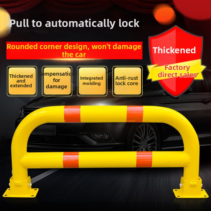 Pielāgota garāžas aizsargbarjera — U formas tērauda aizsargbarjers pret sadursmēm ar atstaroties drošību un piederumiem