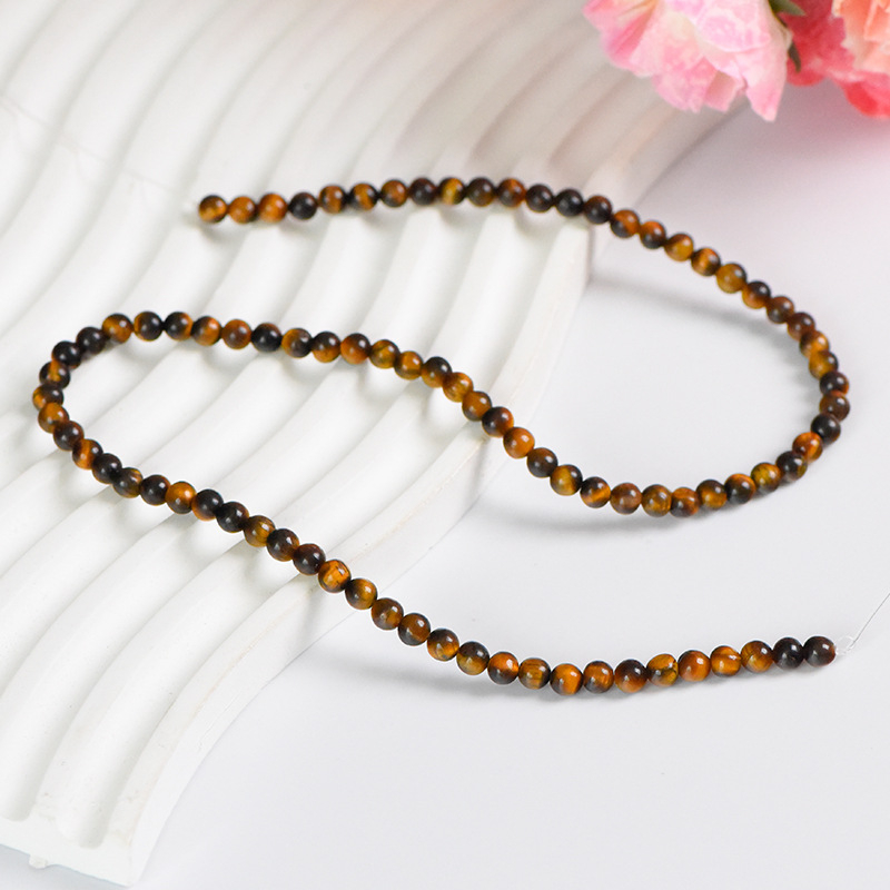 Tiger's Eye kristalne perle – slobodne perle za DIY nakit, poluproizvodi, polirane