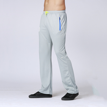 Мъжки панталони за риболов на открито с UV защита, вентилиращи мрежести панели, полиестер, подходящи за лято и пролет