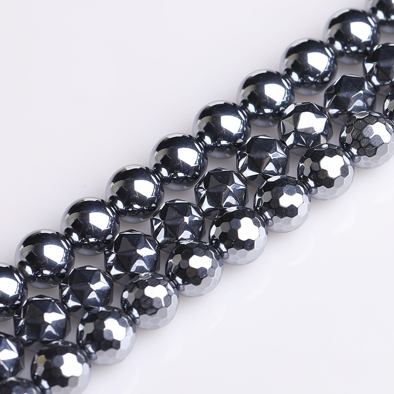 Terahertz slobodne perle, poliranje i rezanje, geometrijski uzorak