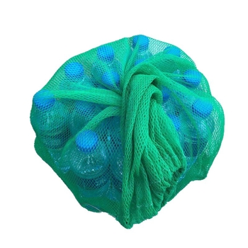 Nailoninė žvejybos tinklo laikymo rankinė — tankus tinklelis, be žiedų, sulankstoma, žvejybos įrangai