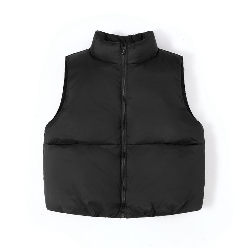 Dječja vesta - Kardigan u korejskom stilu, debeli najlonski vanjski sloj, vunena podstava, punilo od bijelog patka downa