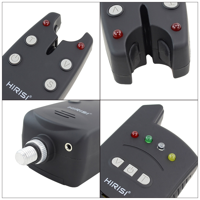 Hirisi Bežični alarm za ribolov sustav, ABS konstrukcija, licencirana privatna marka, proizvedeno u Kini