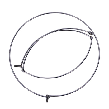 Obruč mreže za ribolov - čvrsta nehrđajuća čelika, sklopiva