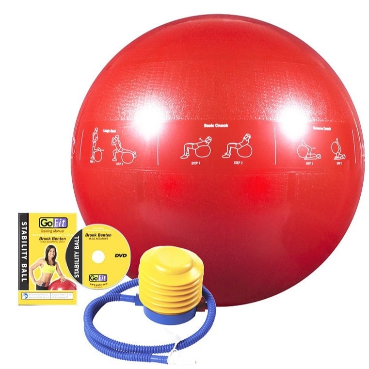 Jogos kamuolys - storesnis, atspari sprogimui, tempimui ir atsipalaidavimui, ABS medžiaga