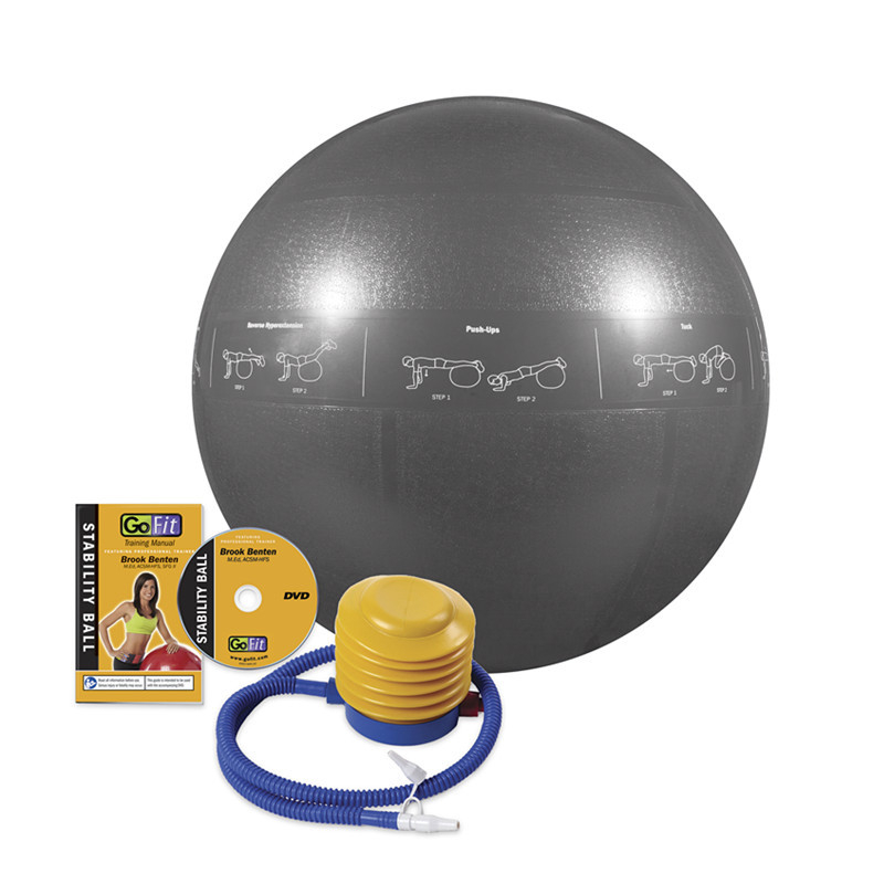 Jogos kamuolys - storesnis, atspari sprogimui, tempimui ir atsipalaidavimui, ABS medžiaga