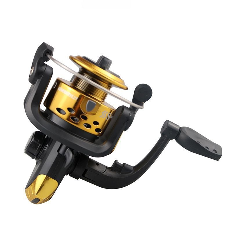 Ribički navijač - Metalno kućište, otporan na slanu vodu, nehrđajući čelik, dugačak bacanje, 13+ osovina