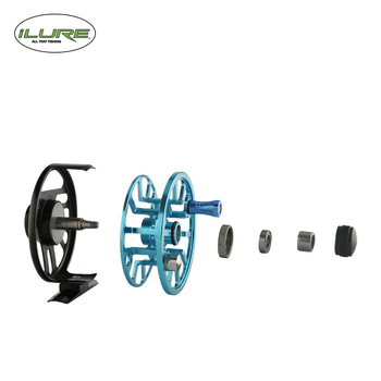 Mulineta za fly fishing s metalnim rockerom — Ailuya, paket 50 kom., ovlaštena privatna marka