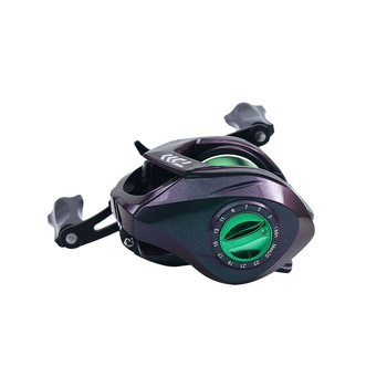 Water Drop Wheel ribarski kolut, Super League ZC-4, tijelo od visokokvalitetnog grafita, 25 brzina, 12 magneta