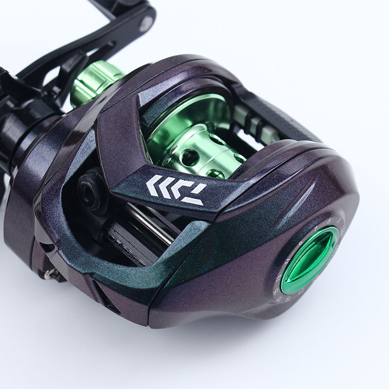 Water Drop Wheel ribarski kolut, Super League ZC-4, tijelo od visokokvalitetnog grafita, 25 brzina, 12 magneta