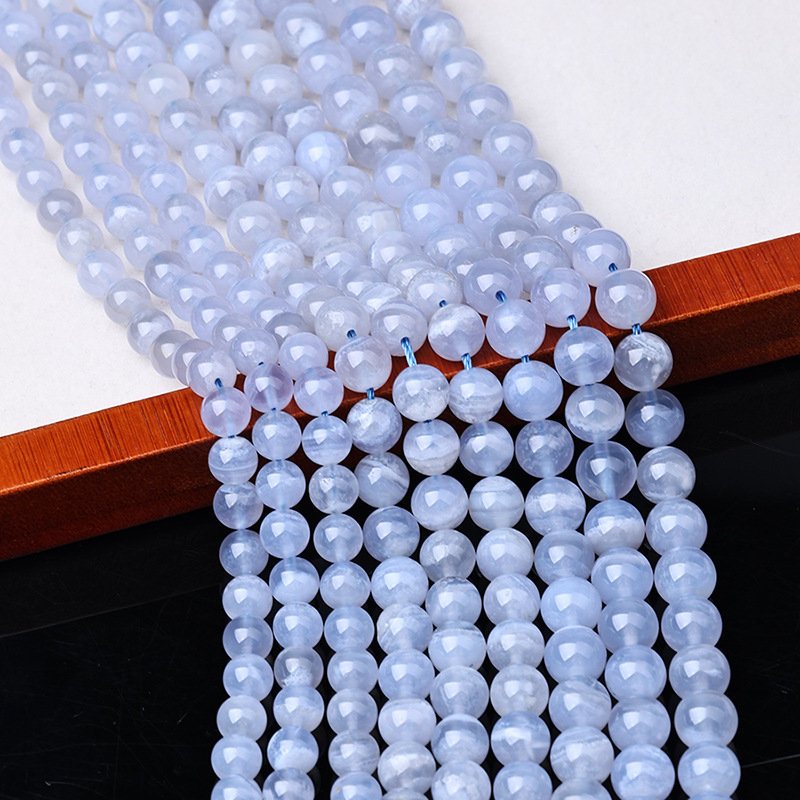 Slobodne perle od ahata s perl završnim premazom • Kod Row 28-4/25-6-25 • Marka Jinyao