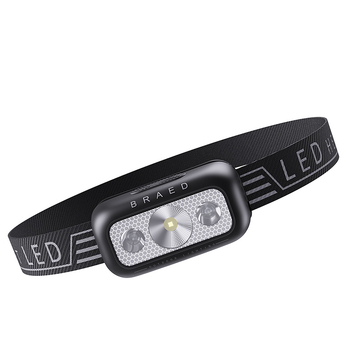 LED čelna lampica za ribolov, punjiva, vodootporna, domet 300+ m, trajanje 8–72 h
