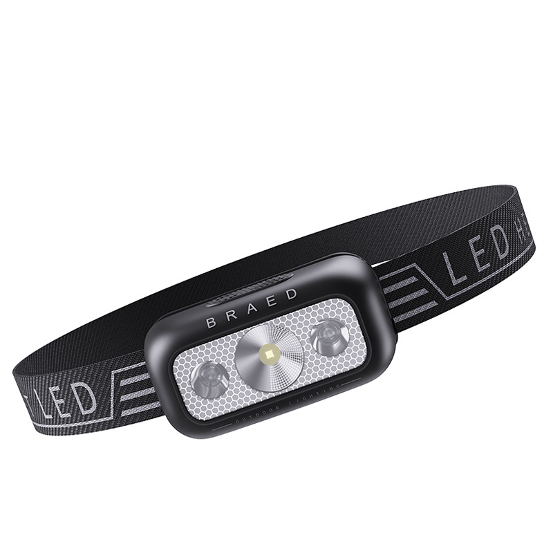LED čelna lampica za ribolov, punjiva, vodootporna, domet 300+ m, trajanje 8–72 h