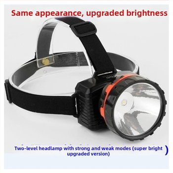 Čelna LED lampica s 9 LED dioda, punjiva, s integriranim punjenjem, za nočni ribolov, domet 500 m+