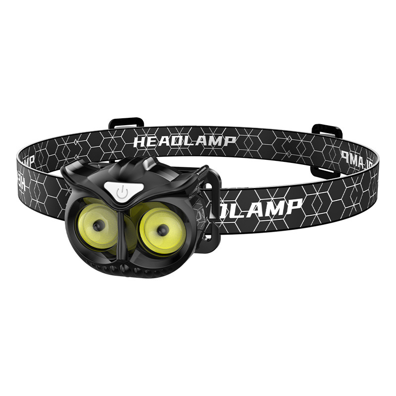 Čelna lampica s COB LED, 10W, 1200mAh, punjiva, domet 100–200 m