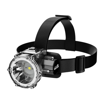 Walmon WE01 LED čelna lampica za noćni ribolov s klipom za kapu, punjiva, 5W, ABS kućište, domet do 500 m