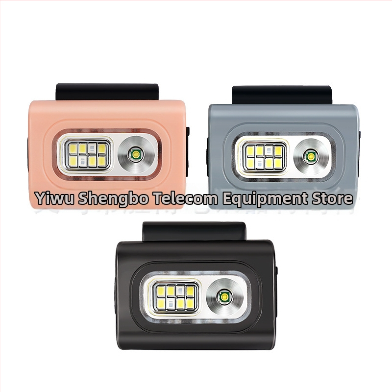 LED čelovka s USB nabíjaním, viacúčelová pre kempovanie a nočné rybárstvo, jasný lúč s dosahom až 50 m, ABS telo, značka Shenghuo/WISNFIRE