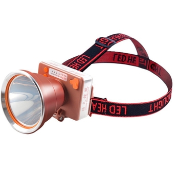 LED čelovka s baterijom 2500mAh, 30–80W, LED izvor, kućište od ABS plastike + aluminijske legure, domet ≥500m