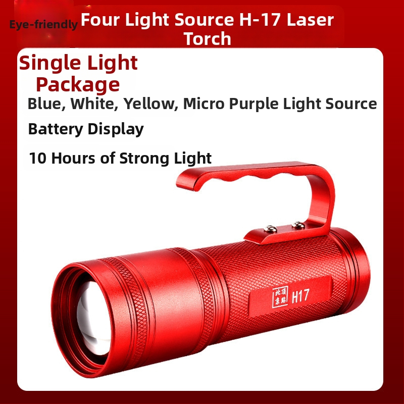 Āra LED lukturis makšķerēšanai H17 ar četrām LED gaismām, 360° griešanās, 12 000 mAh, 20W, LED (12 000 mAh, 20W, darbības rādiuss 200–500 m)