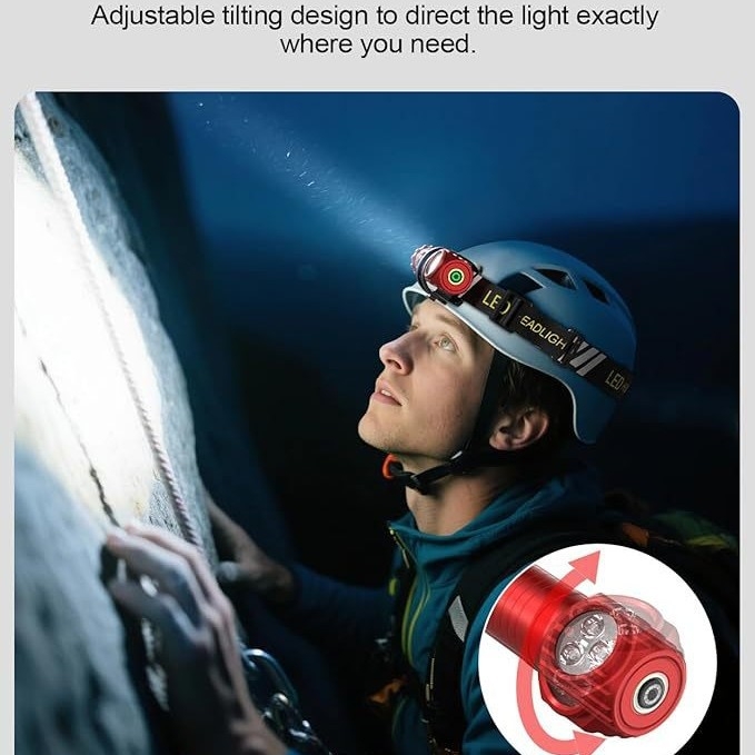 XINSITE LED фенер от алуминиев сплав, магнитен край, водоустойчив, преносим за къмпинг, 10W, 2000mAh, обхват над 500 м