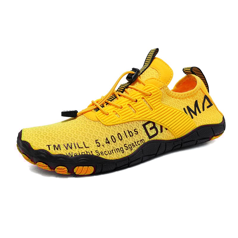 Unisex Παπούτσια Νερού για Διαδρομές σε Ποτάμι, Γρήγορο Στέγνωμα, Διαπνέον Άνω από Δίκτυ, Αντιολισθητική Καουτσούκ Σόλα, EVA Μεσαία