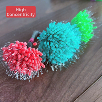 Gumijas Space Bead makšķerēšanai – anti mezglošana, ovāla augšējā pērle ar aizslēgu