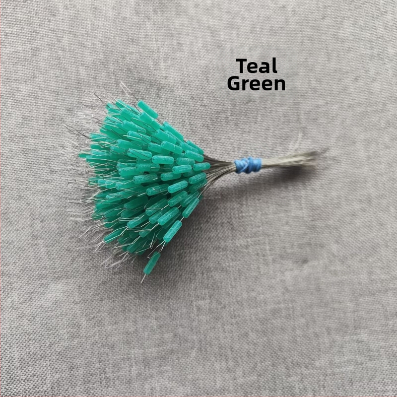 Gumijas Space Bead makšķerēšanai – anti mezglošana, ovāla augšējā pērle ar aizslēgu