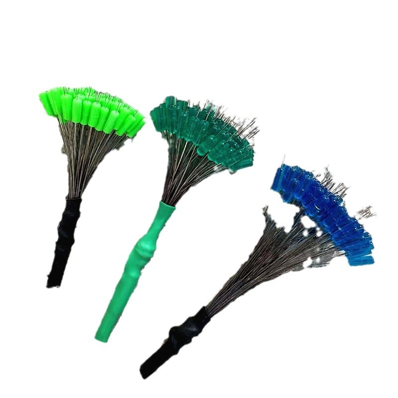 Silikona kosmiskās pērles makšķerēšanai, komplekts 100 gab.