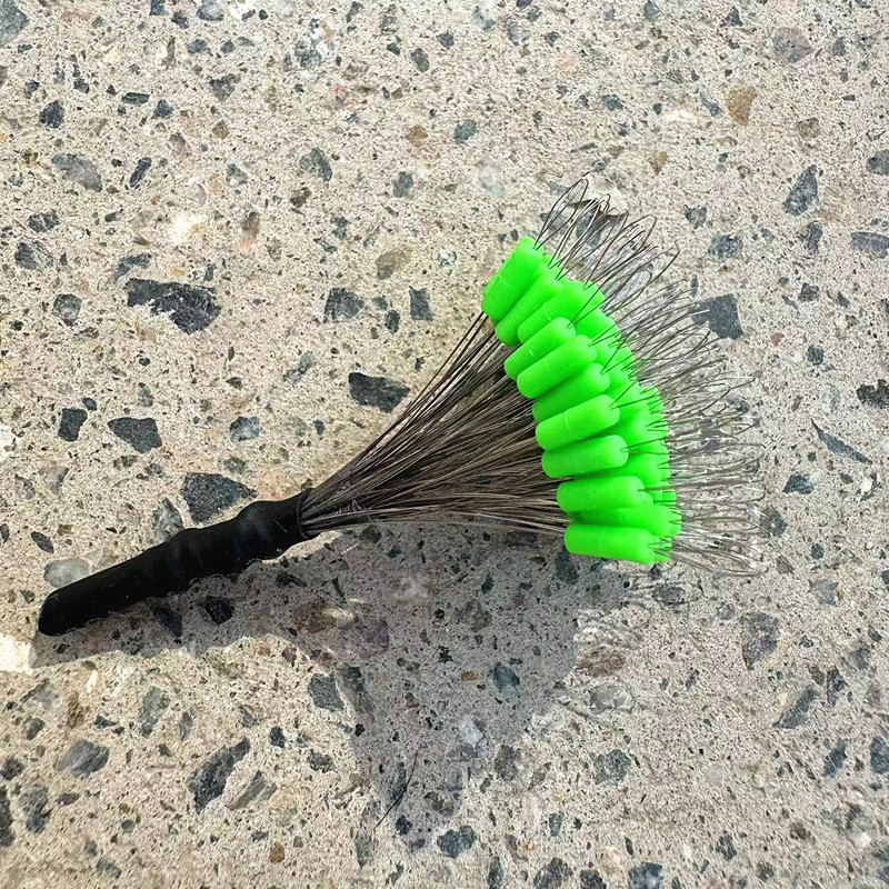 Silikona kosmiskās pērles makšķerēšanai, komplekts 100 gab.