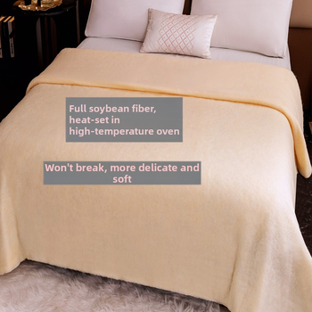 Sojų pluošto antklodė su 45% sojų baltymų pluošto įdaru, žieminis storinimas, 9–10 kg, pritaikomas apdorojimas