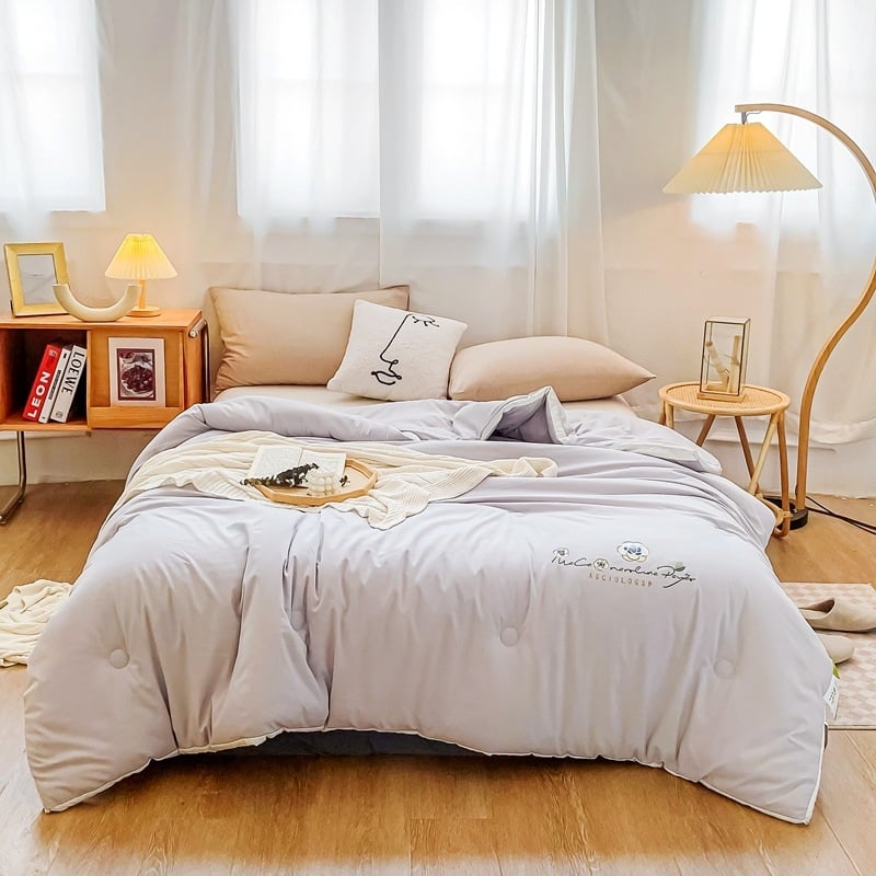 Sojų pluošto antklodė su 45% sojų baltymų pluošto įdaru, žieminis storinimas, 9–10 kg, pritaikomas apdorojimas