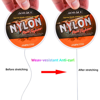 Glavna ribolovna linija Aorace Najlon, Čvrsta, Model FL11