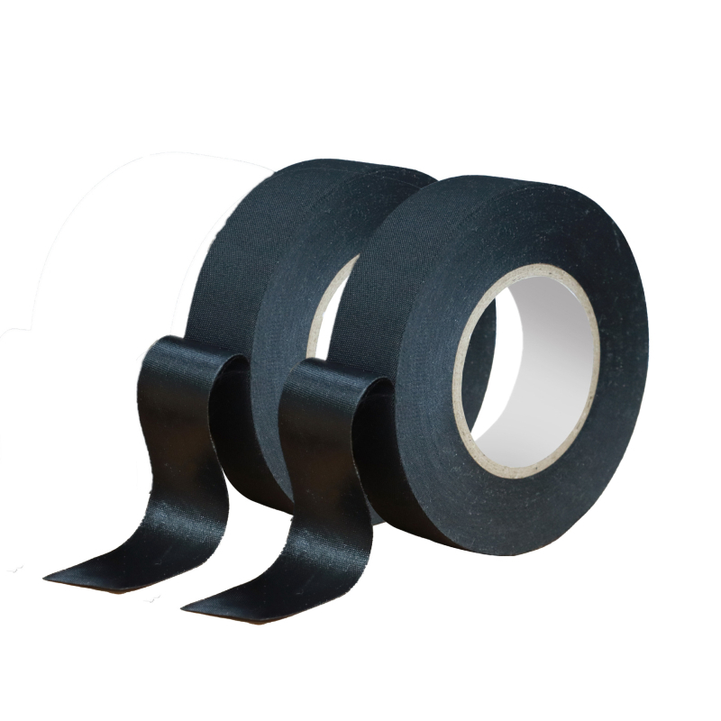 Kabeļu lente, ugunsdroša poliester audums, biezums 0,14 mm, ilgtermiņa izturība 160°C, īstermiņa 250°C, sērija Harness Tape
