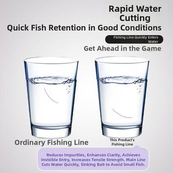 Obsequio nailonas pagrindinė linija, 0,5–40 kg, 500 m