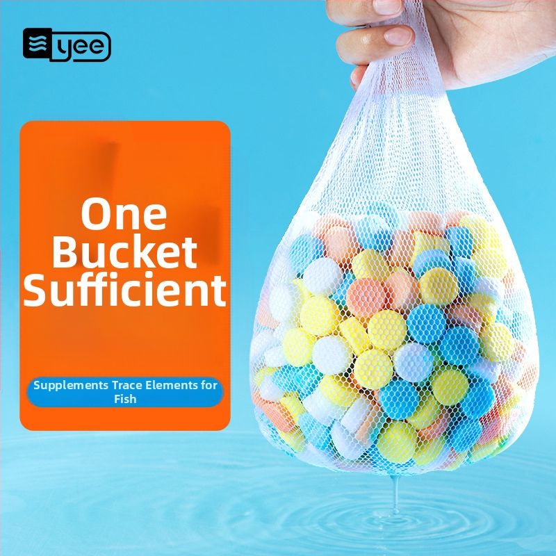 Yee steriliseeriv sool dekoratiivkaladele – plastmassist akvaariumi sool desinfitseerivate omadustega