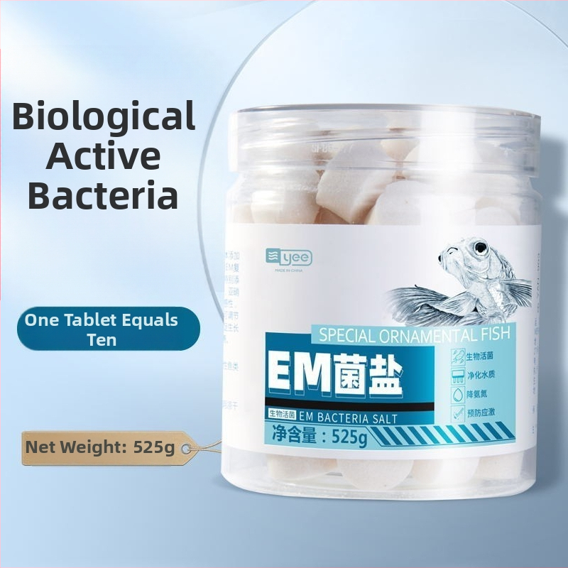 Yee steriliseeriv sool dekoratiivkaladele – plastmassist akvaariumi sool desinfitseerivate omadustega