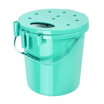 Găleată rotundă multifuncțională pentru pescuit, plastic EVA, design monobloc, mâner pentru transportul peștilor vii