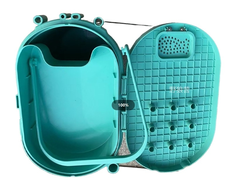 Cutie de pescuit multifuncțională cu găleată ultra-ușoară, scaun mic pentru pescuit și găleată pentru pești vii, pentru pescuit în cursuri