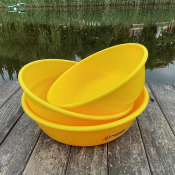 Nova trodijelna set posuda za mamac za ribolov, nelepljive posude za mamac, posuda za miješanje mamaca i posuda za hranu riba.
