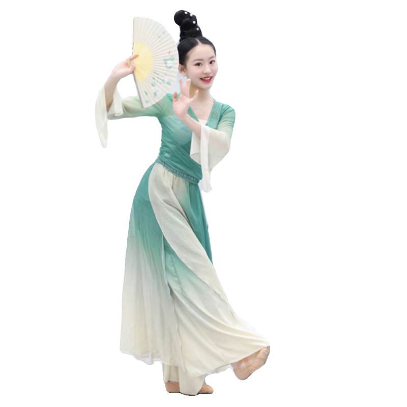 Női táncruha - folyó esésű poliészter elasztikus anyagú ruha színpadra, 18–24 évesek, 2023 nyár